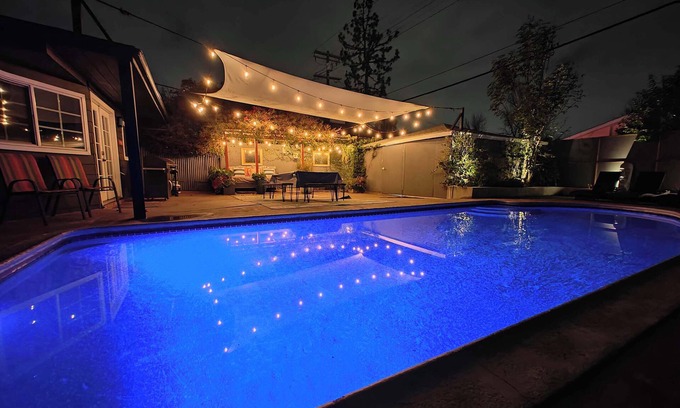 Encino Casa | *Newly Built* w/ HTD Pool, Cabana, BBQ