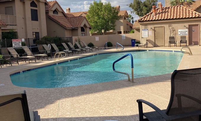 Mesa Condominio | Newly decorated 2 bedroom, 2 bath condo with 2 heated community pools.