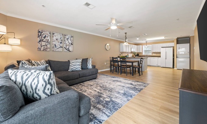 White Lake Casa | Newly Furnished! Relax in style in this charming townhome in gated community
