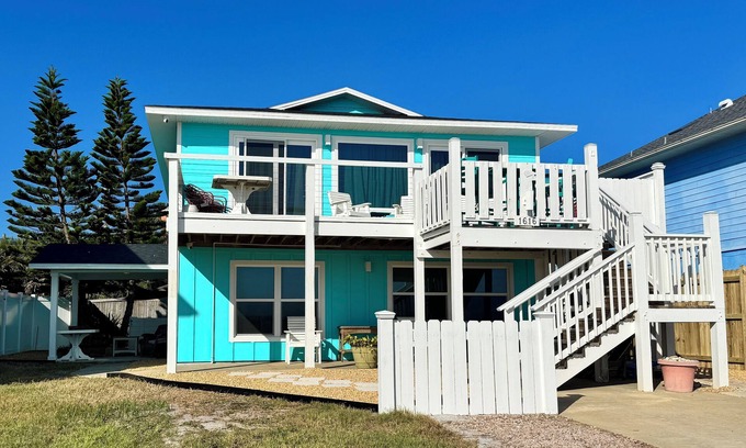 Flagler Beach Casa | Newly remodeled 2 Bdr 2 bath w/ ocean views. Pet Friendly!