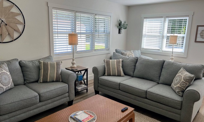 Boyne City Cabaña | Newly remodeled home two blocks from Lake Charlevoix. 5 miles to Boyne Mt.
