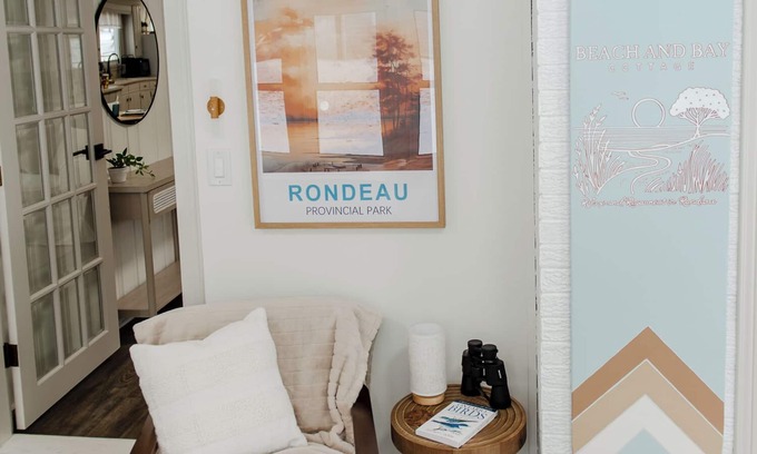 Harwich Cabaña | Newly Renovated 3 bedroom cottage in Rondeau steps to the beach or bay waters