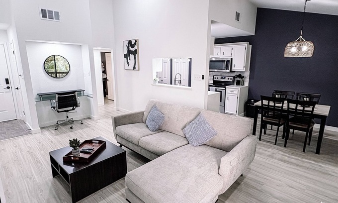 Waters Park Condominio | Newly Renovated Condo - Deck, Pet-Friendly, WFH