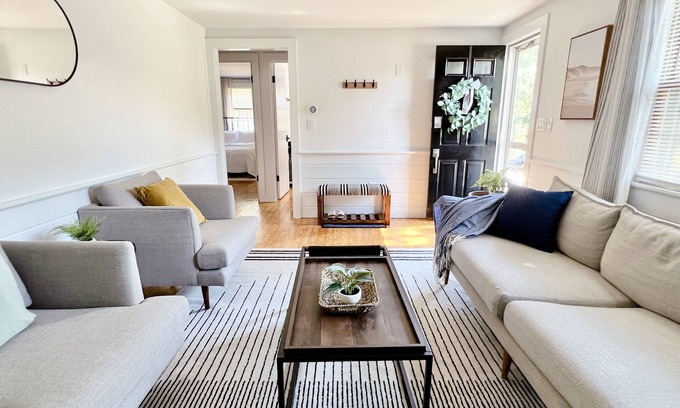 South Dennis Casa | Newly renovated home near beaches with fire pit, AC, electric vehicle charging