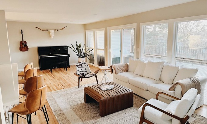 Littleton Casa | Newly Renovated Home with firepit and office 5 mins from Main St dining & shops