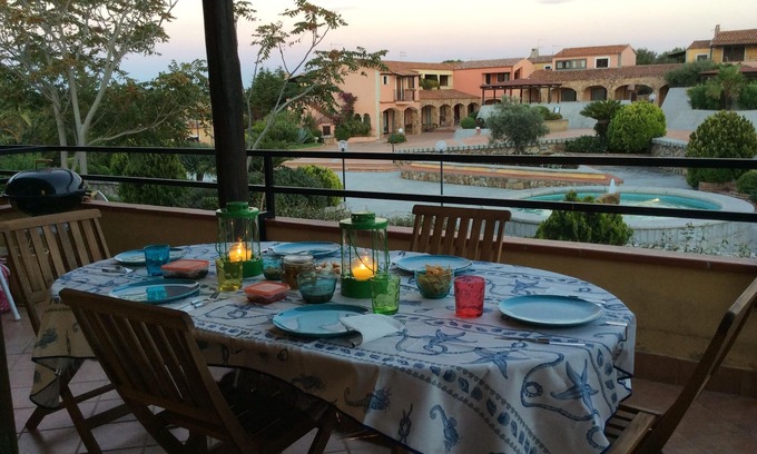 Porto Pollo Apartamento | APARTAMENTO EXTRA FINO DE TRES HABITACIONES BORGO PORTO POLLO! TOP!