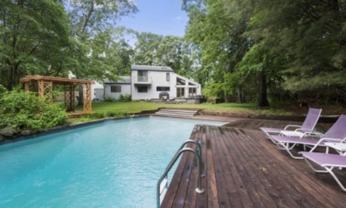 Bridgehampton Casa | Perfecto alquiler de Hamptons con piscina