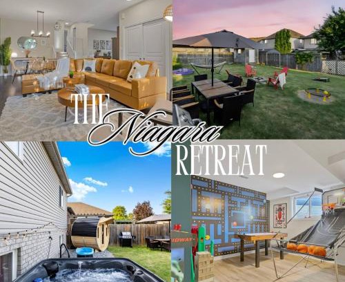 Thorold Casa | Niagara Retreat|HotTub|Sauna|Games|15 Min to Falls