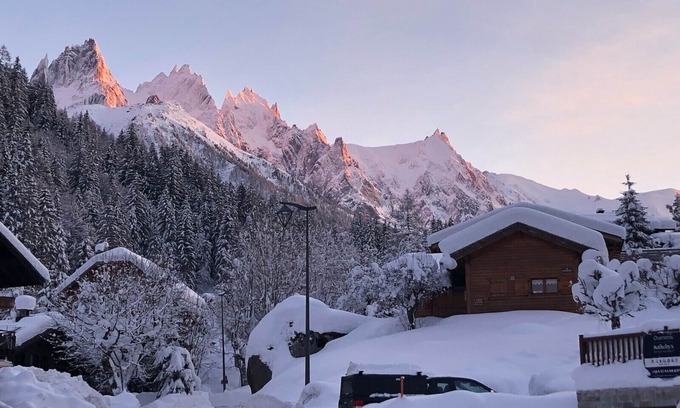 Le Lavancher Apartamento | Bonitas 2 habitaciones para 2 a 4 personas en una aldea tranquila con magníficas vistas al Mont-Blanc