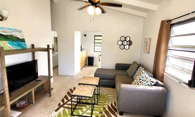 Frederiksted Southeast Apartamento | Nice 3-bedroom apartment with AC in charming, downtown Frederiksted.
