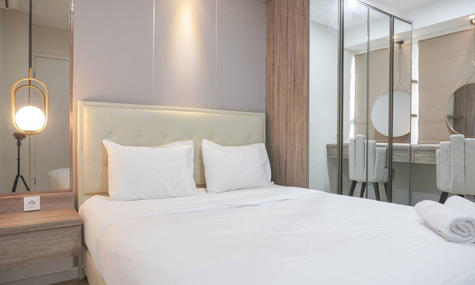 Jakarta Apartamento | Nice And New 1Br With Office Room At Daan Mogot City Apartment