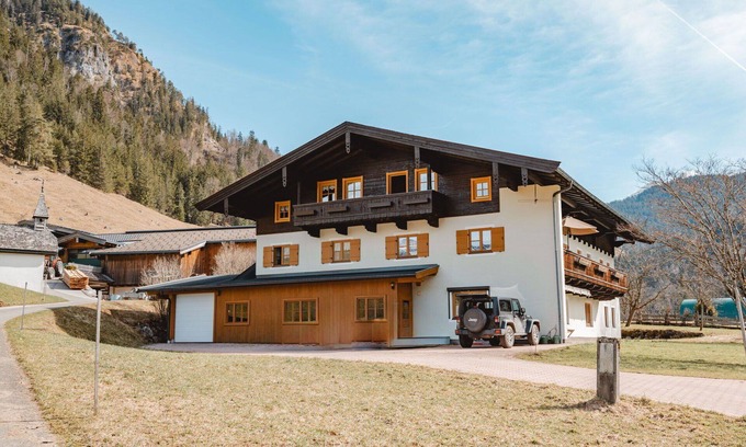 Sankt Martin bei Lofer Villa | Hermoso apartamento en villa para 2 personas con mascotas permitida y aparcamiento
