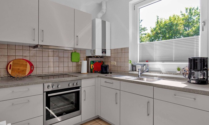 Warwerort Apartamento | Acogedor apartamento para 6 personas con WIFI, TV, terraza y mascotas permitida