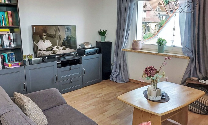 Osterode am Harz Apartamento | Bonito apartamento para 4 personas con WIFI, TV, terraza, mascotas permitida y vista panorámica