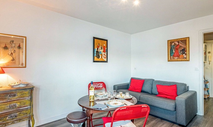 Morbihan Apartamento | Bonito apartamento para 2 personas con WIFI, TV, mascotas permitida y aparcamiento