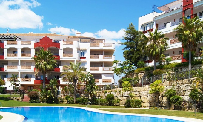 Mijas Apartamento | Nice apartment for 4 guests with A/C, pool, WIFI, TV, terrace and parking