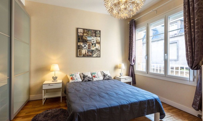 Ille-et-Vilaine Apartamento | Precioso apartamento para 5 personas con TV y aparcamiento