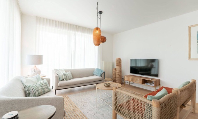 Duinbergen Apartamento | Precioso apartamento para 6 personas con WIFI, TV y balcón