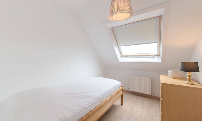 Vlissegem Apartamento | Bonito apartamento con WIFI, TV, terraza, mascotas permitida, vista panorámica y aparcamiento