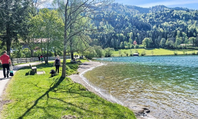 Schliersee Casa | Hermoso apartamento en villa para 5 personas con A/C, TV, terraza y mascotas permitida