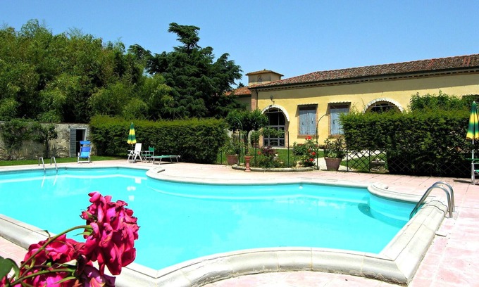 Scarperia e San Piero Villa | Bonito apartamento en villa para 6 personas con piscina, WIFI, TV, vista panorámica y aparcamiento