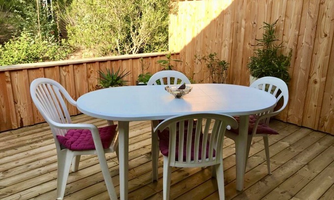 Cap-Ferret Apartamento | Nice apartment with terrace right on the beach at the Pointe de Cap Ferret