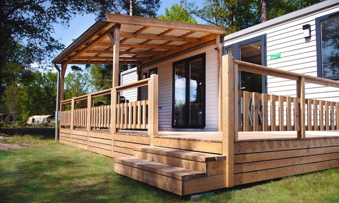 Appelscha Chalet De Esquí | Hermoso chalet con aire acondicionado, en Drents-Friese Wold