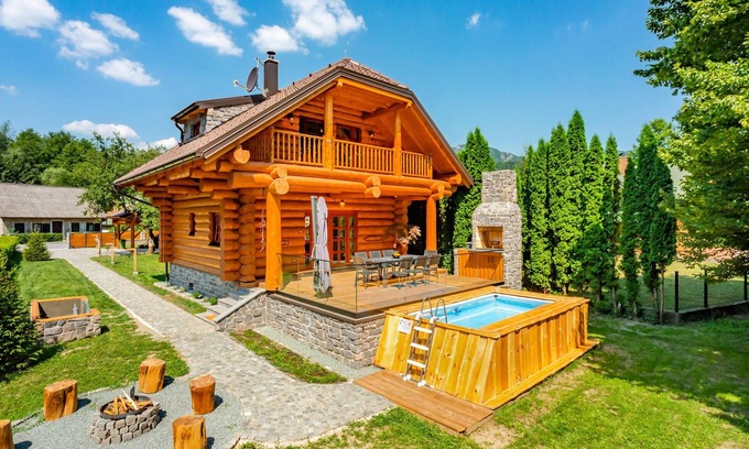 Brod na Kupi Casa | Bonita casa en Brod Na Kupi con sauna