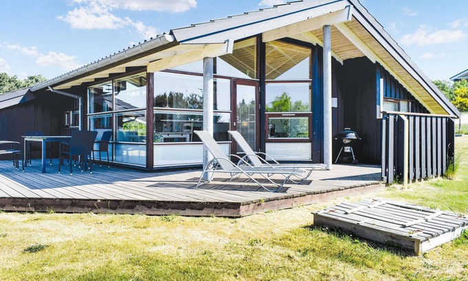 Øer Strand Casa | Bonita casa en Ebeltoft con sauna