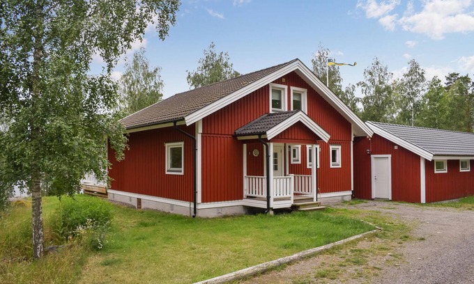 Froseke Casa | Bonita casa en Fröseke con sauna