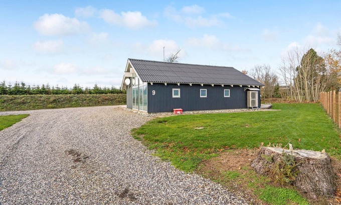 Odde Casa | Bonita casa en Hadsund con sauna