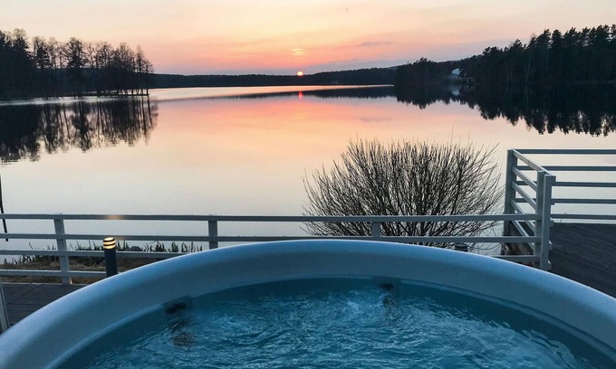 Hjaltevad Casa | Bonita casa en Hjältevad con sauna