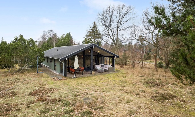 Bratten Strand Casa | Impresionante casa en Jerup con cocina