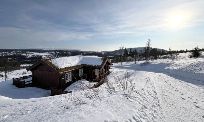 Nordre Land Casa | Bonita casa en Nord-Torpa con sauna
