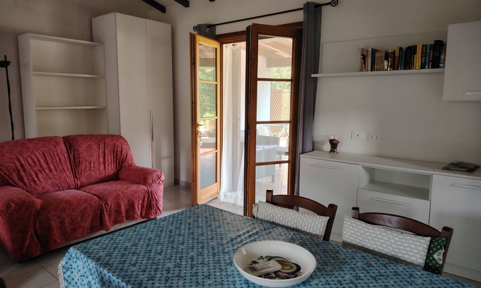 Campo nell'Elba Apartamento | Bonito estudio en una casa adosada con jardín en la Isla de Elba