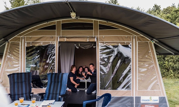 Herpelmont Casa | Nice tent lodge on a lake, in the beautiful Vosges