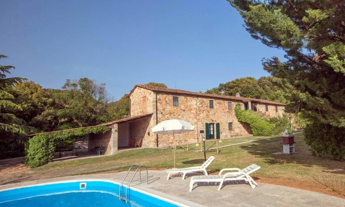 Castellina Marittima Apartamento | Agradable, típico alojamiento toscano en una bonita casa de campo, D4