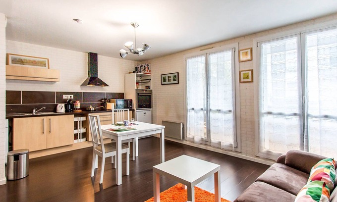 Lambezellec Apartamento | Bonito apartamento bien equipado de 34m2 en Brest en el corazón de Lambézellec