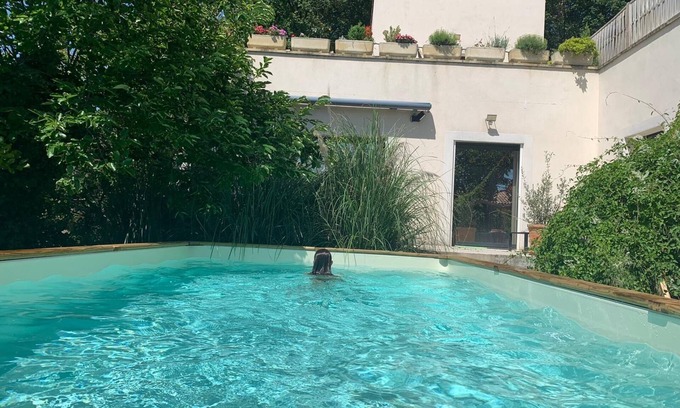 Sauzet Apartamento | Nido Cortederia in Villasarda, swimming pool, jacuzzi, sauna