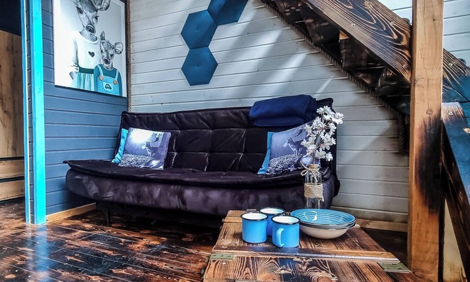 Zachelmie Casa | Niebieska stodoła w modern stylu. Zapraszamy do naszego świata barw i pomysłów.