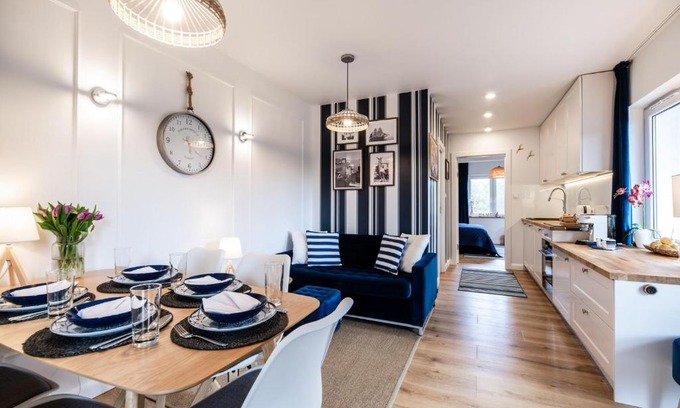 Rowy Apartamento | Niebieskie Apartamenty Rowy Apartament z klimatyzacją 100 m do plaży