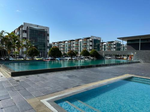 Penampang Apartamento | Nilam 6 3BR MINIMALIST Homestay NEAR KKIA Cyber City