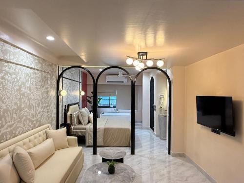 Meera Nagar Apartamento | Nivara Luxury Jacuzzi Suite in Koregaon Park