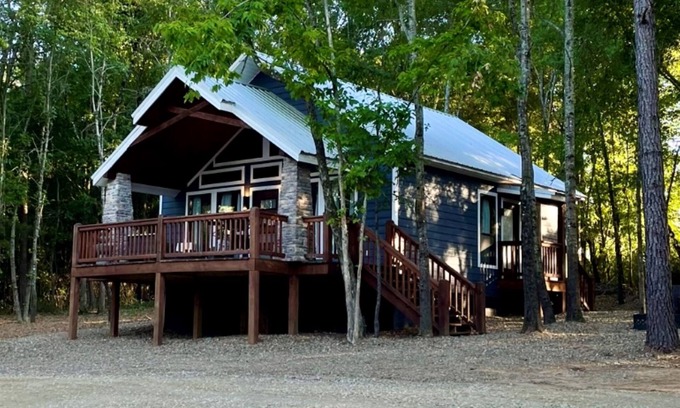 Broken Bow Cabina | No HT Traffic or Cleaning Fee ~ Private Area Park