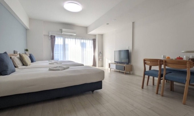 Tennoji Hotel | Nonsmoking 3 single beds Standard plan Gourme / Osaka Ōsaka