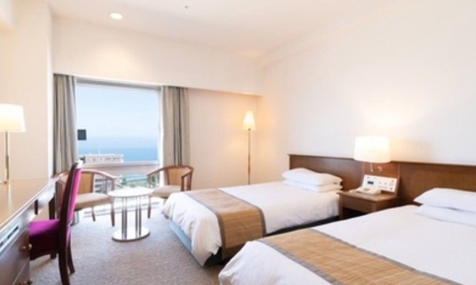 Hitachi Hotel | Nonsmoking Ocean view twin6th floor or higher / Hitachi Ibaraki