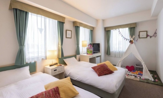 Nakajimakoen Hotel | Nonsmoking River View Family Room Room only S / Sapporo Hokkaidō