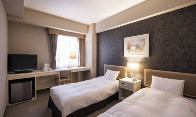 Nakajimakoen Hotel | Nonsmoking River View Twin Room Room only Sta / Sapporo Hokkaidō