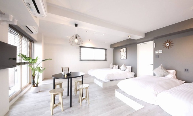 Chuo-ku Hotel | Nonsmoking Standard 4 beds Free WiFi / Sapporo Hokkaidō