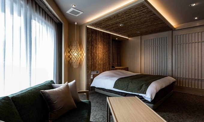 Hiroshima City Centre Hotel | Nonsmoking Suite double room with balcony with / Hiroshima Hiroshima